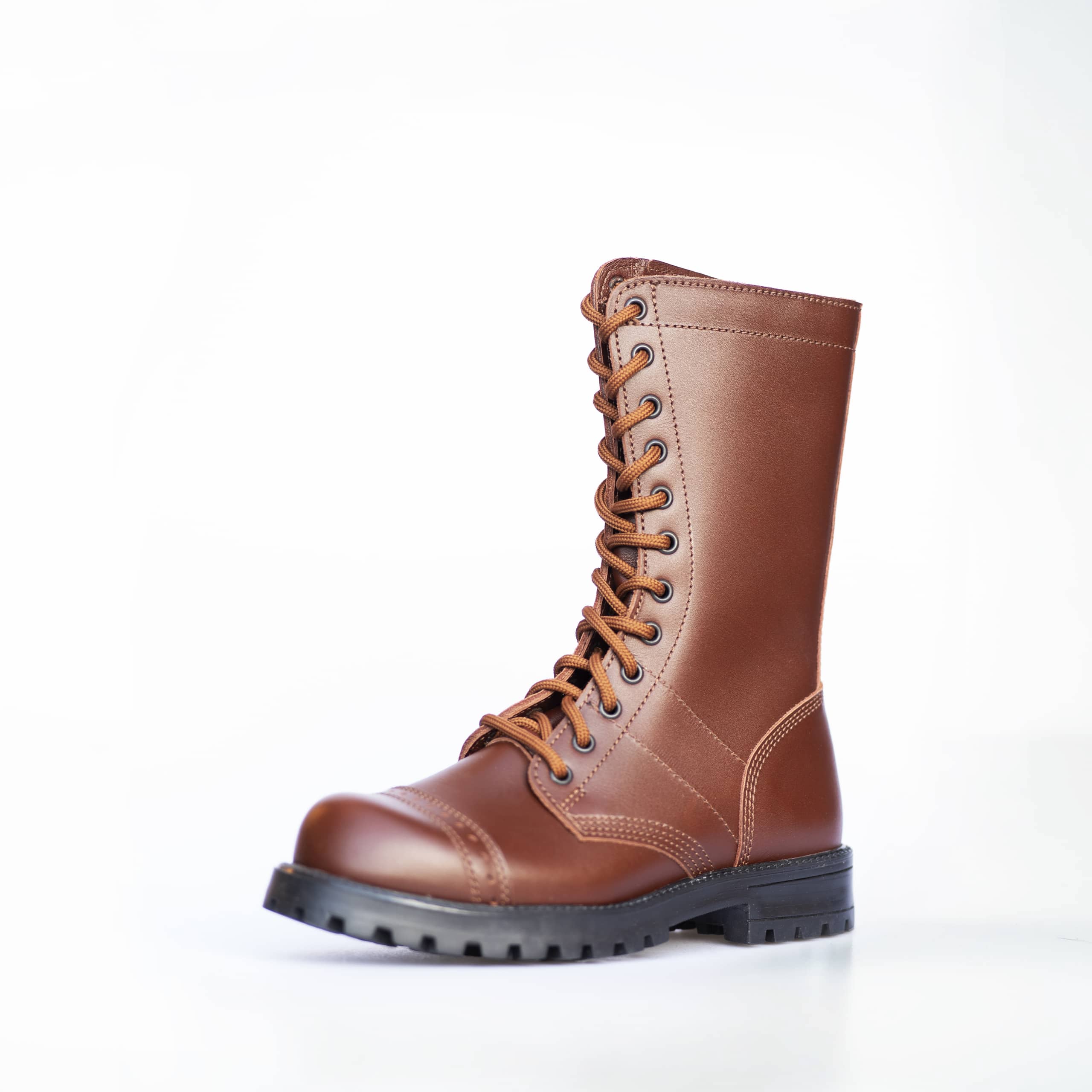 Känga Hög Aviator Boots Brun